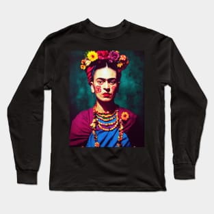 Frida Kahlo Hallowee T-Shirt Long Sleeve T-Shirt